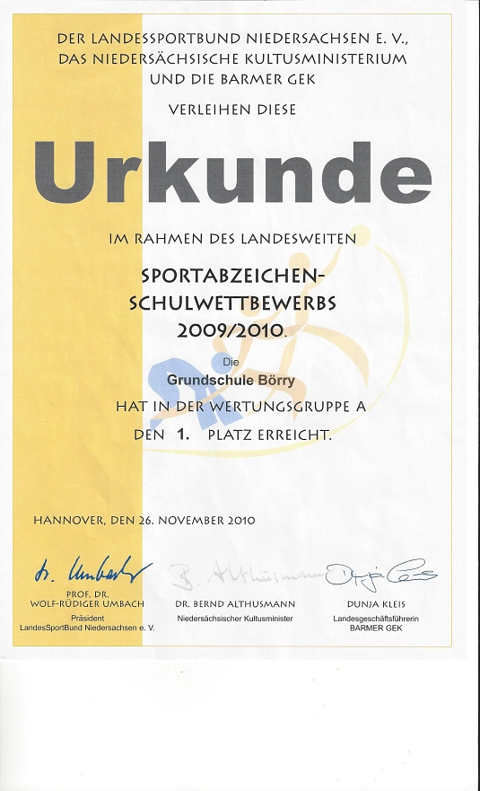 Urkunde Landessportbund 2010.jpg&nbsp;&copy;&nbsp;Ilsetalschule