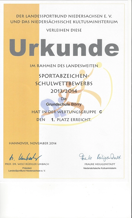 Urkunde Landessportbund 2014.jpg&nbsp;&copy;&nbsp;Ilsetalschule